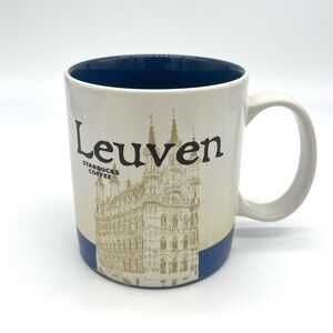 Starbucks Global Icon Collector Series Leuven Belgium City 16 Oz. Coffee Mug